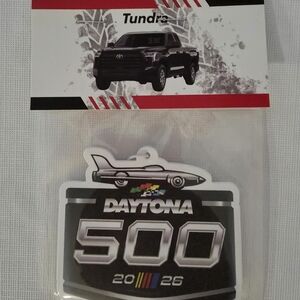 Toyota Tundra Daytona 500 Air Freshener - Black